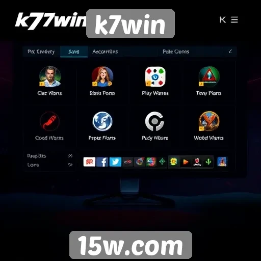 novas funcionalidades disponíveis no k7win
